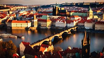 Prag Sehenswürdigkeiten Karte: Entdecken Sie die besten Highlights der Stadt