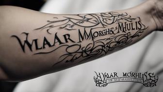 Valar Morghulis Tattoo Bedeutung: Die faszinierende Geschichte und Symbolik hinter dem beliebten Motiv